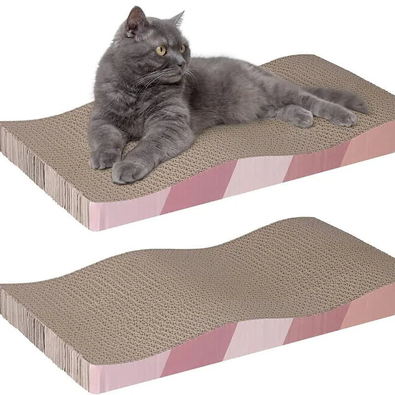 Cardboard Cat Scratcher Lounge Bed