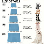 Dog Cooling Mat –Cooling Pet Pad for Small & Large Dogs