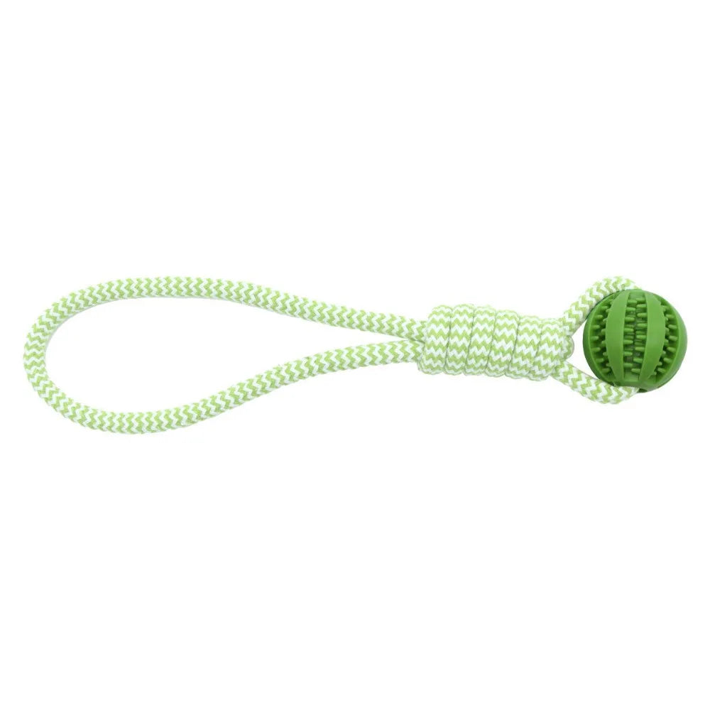 Dog Chew Ball – Rubber Teeth Cleaning Toy for Dogs