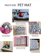 Cat Sleeping Mat – Plush Warm Cushion for Cats & Small Dogs