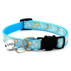 Adjustable Cat Collar with Bell – Breakaway Reflective Kitten Collar