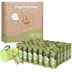 Biodegradable Dog Poop Bags, 8 Rolls, Unscented & Leak-Proof