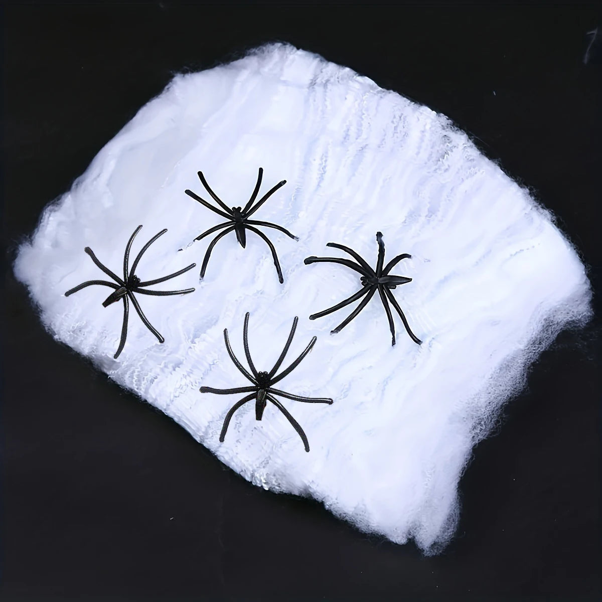 120-35 sqft Spider Webs Halloween Decorations Bonus with Fake Spiders for Halloween Indoor and Outdoor Party Supplies