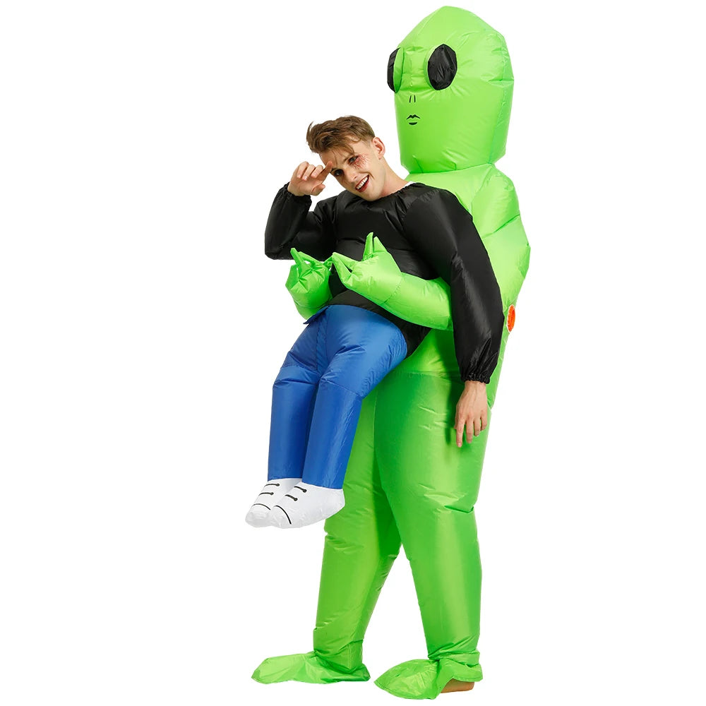 Cosplay T-REX Dinosaur Inflatable Costume Party Costumes Fancy Mascot Anime Halloween Costume For Adult Kids Dino Cartoon