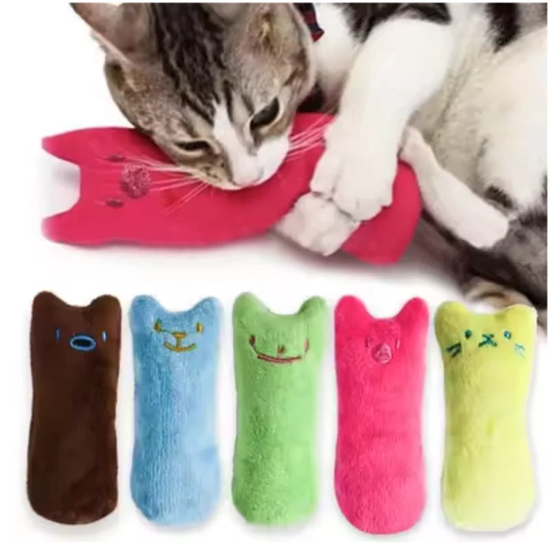 Catnip Cat Toy Plush Interactive Chew Toy for Kittens and Adult Cats