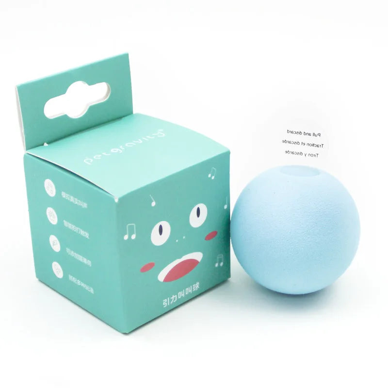 Interactive Cat Toy Ball with Catnip & Sound