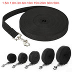 Long Dog Training Leash – Nylon Lead for Outdoor Walking