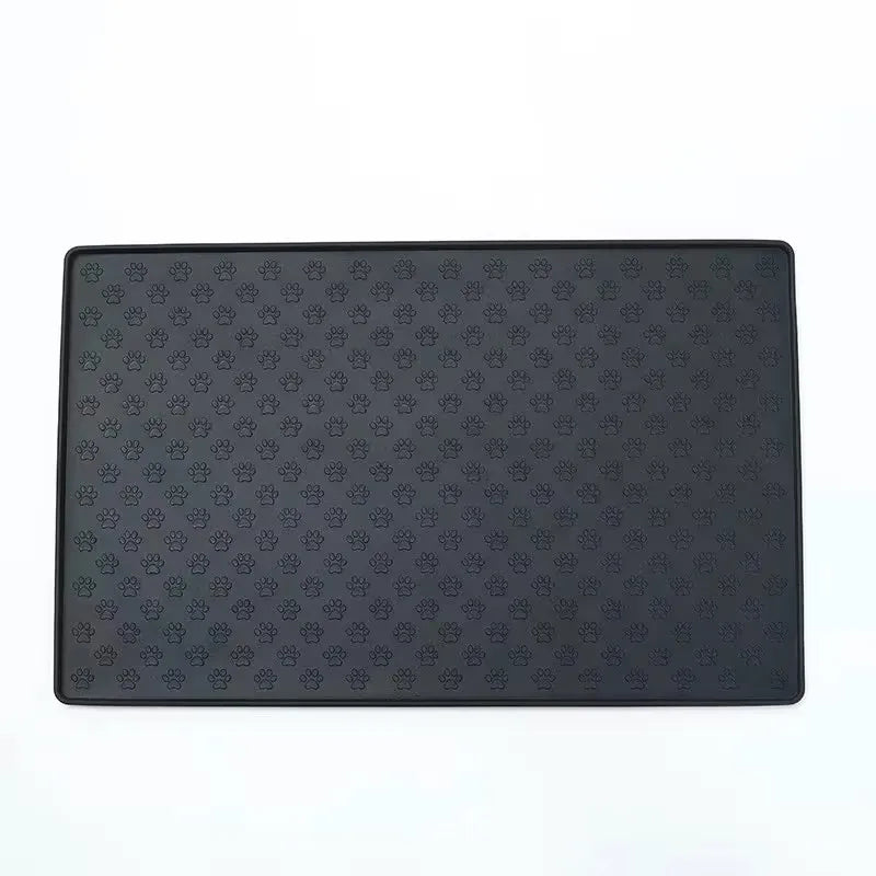 Pet Placemat Cat Dog Drinking Feeding Placemat Feeder Mats Cat Feed Mat Dog Food Bowl Mat Silicone Waterproof Pet Bowl Pad