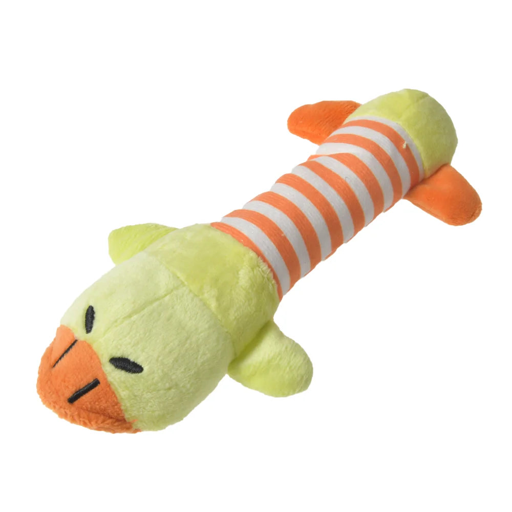 Plush Dog Toy, Dinosaur Chew Toy for Small Dogs