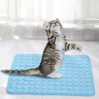 Pet Cooling Mat for Cats & Small Dogs, Summer Sleeping Pad