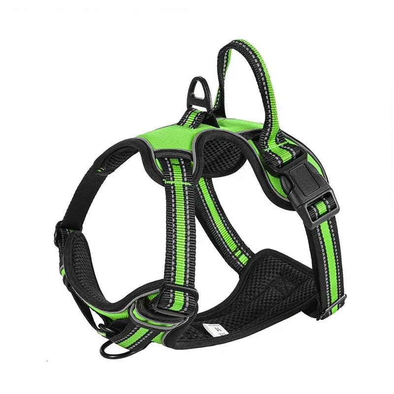 Reflective Dog Harness – Adjustable Padded Vest for Dogs