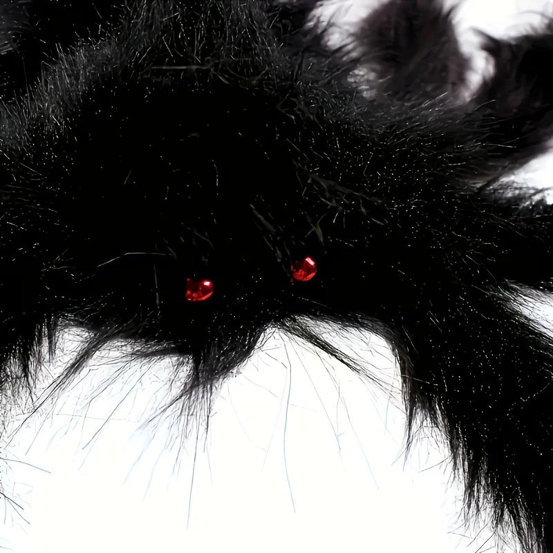 1/2pcs Halloween Spiders 50cm Fake Scary Hairy Spider for Halloween Decoration Outdoor Plush Spider Deco Indoor Yard Party Props
