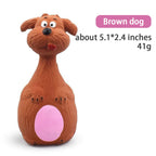 Dog Squeaky Chew Toy – Rubber Dental Toy for Dogs