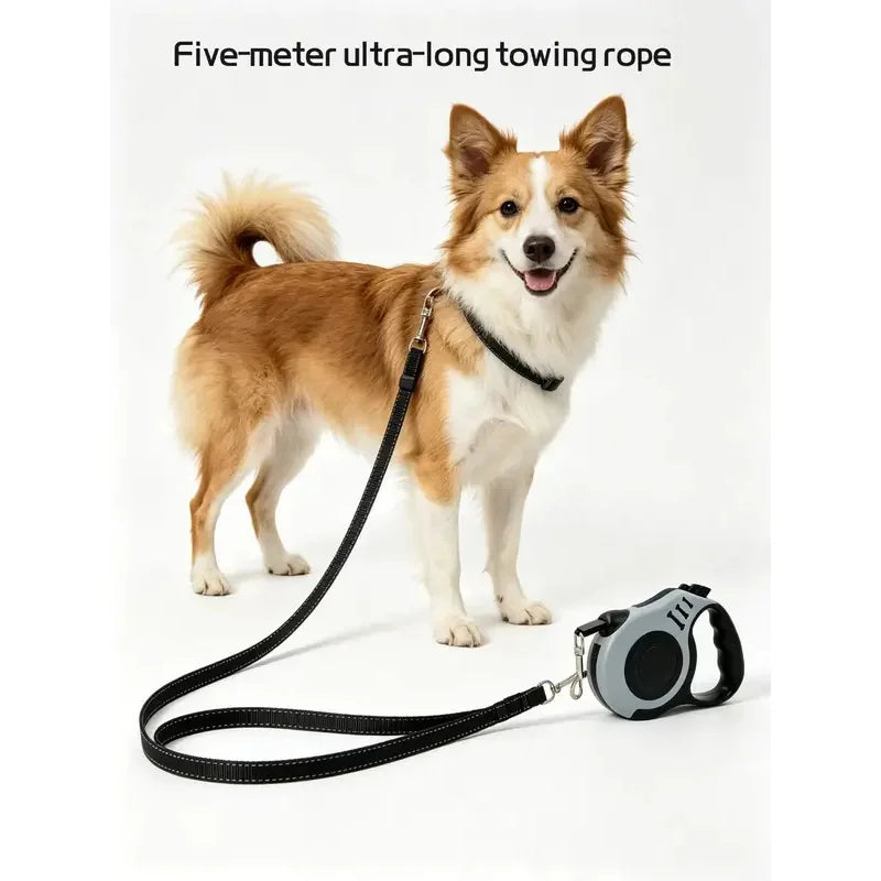 Retractable Dog Leash, Automatic Anti-Tangle Pet Walking Lead