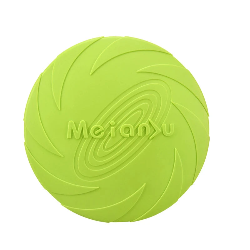 Dog Flying Disc – TPR Interactive Fetch Toy for Outdoor Play