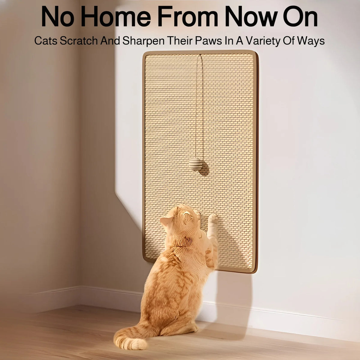 Cat Scratch Mat, Sisal Furniture Protector & Scratching Pad