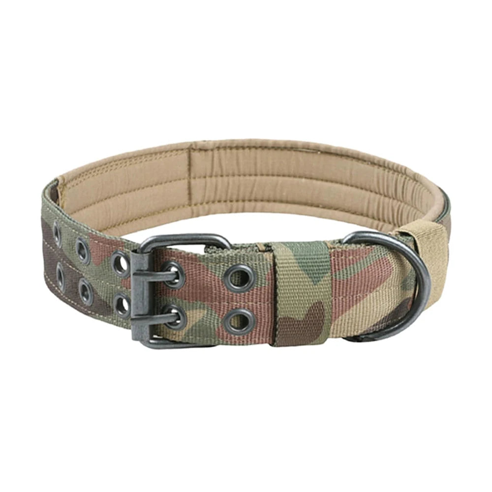 Adjustable Dog Collar – Nylon Working Collar with Metal D-Ring