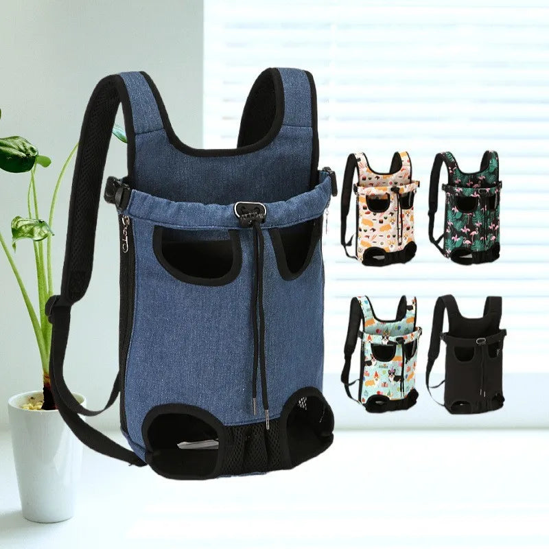 Cat Carrier Backpack – Adjustable Pet Travel Bag for Cats & Dogs
