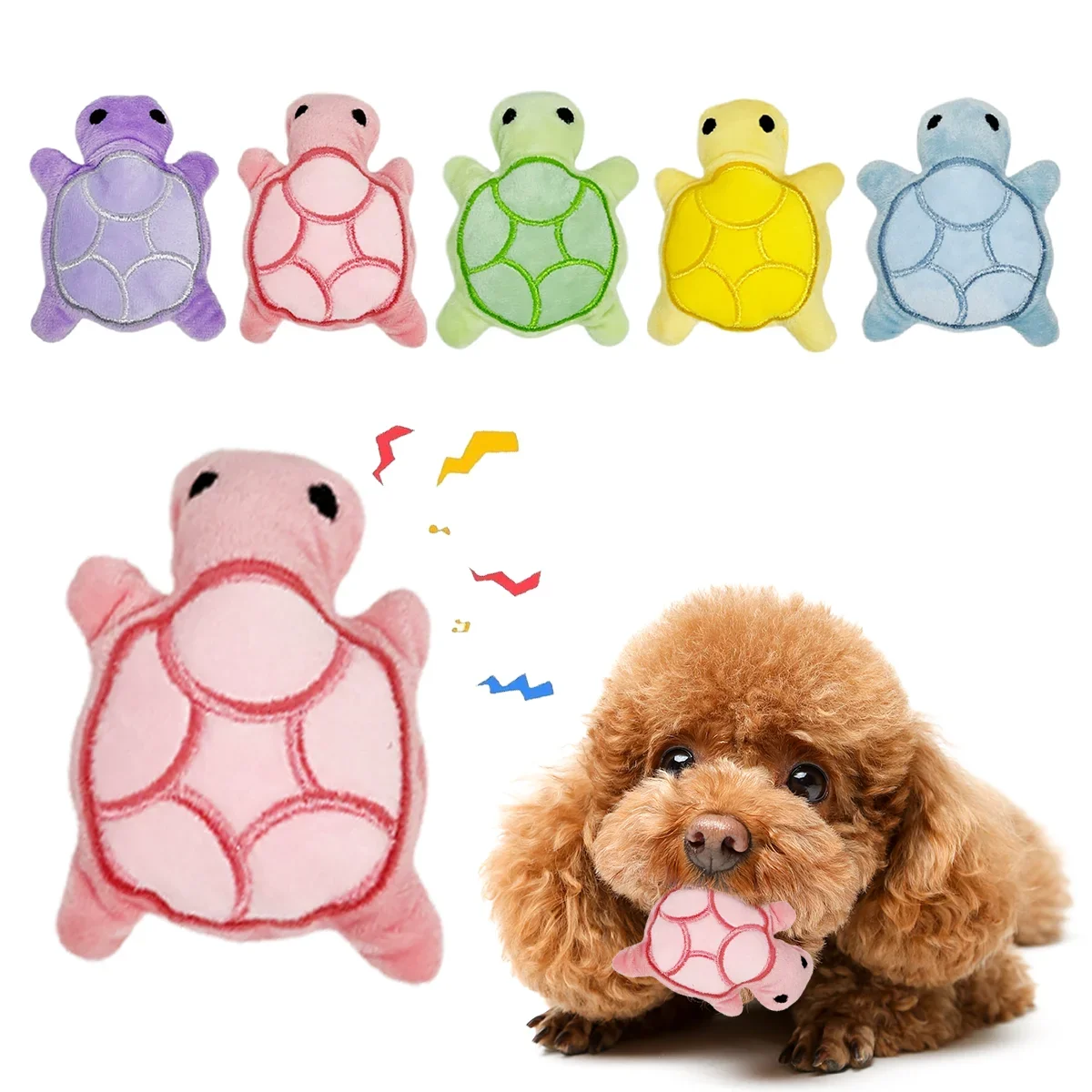Puppy Chew Toy Mini Fleece Plush Teething Dog Toy