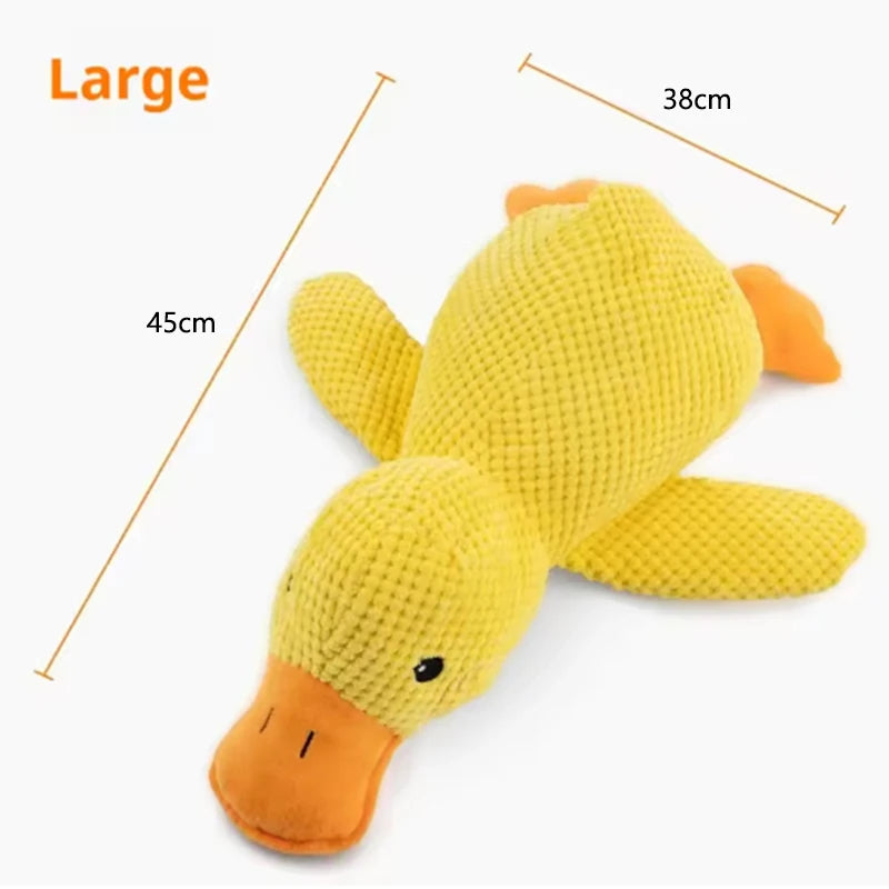 Dog Duck Plush Toy – Soft Squeak Companion for Dogs | Fun & Comfort
