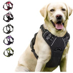No Pull Dog Harness, Reflective Adjustable Vest for Walking