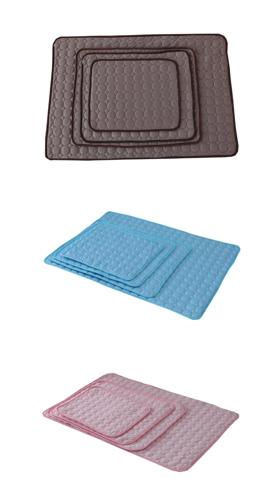 Dog Cooling Mat –Cooling Pet Pad for Small & Large Dogs
