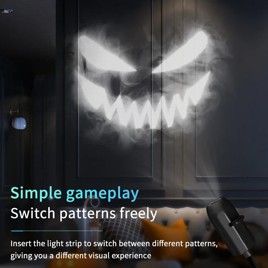 5V USB Direct Insertion Projection Light Planet/Halloween Replacement Light Ceiling Projection Light For indoor decoration gifts
