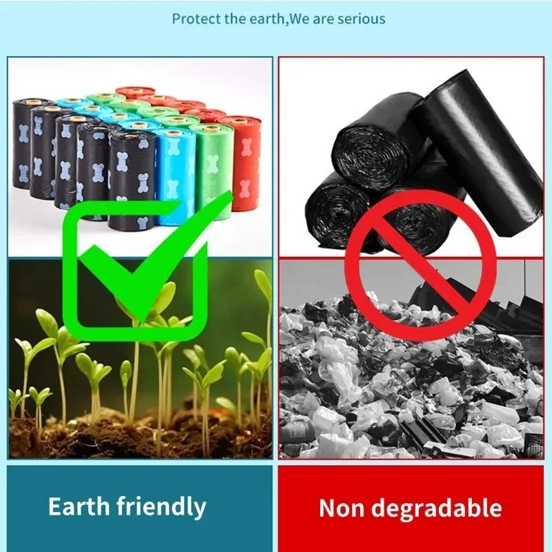 Dog Poop Bags – Biodegradable Leak-Proof Waste Bags