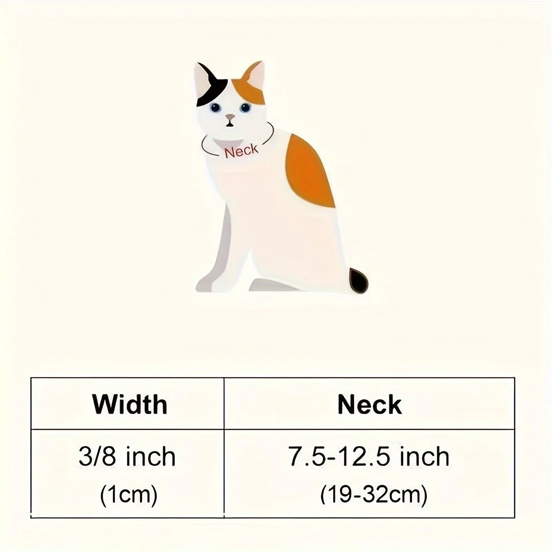 Breakaway Cat Collars – 10-Pack with Bells