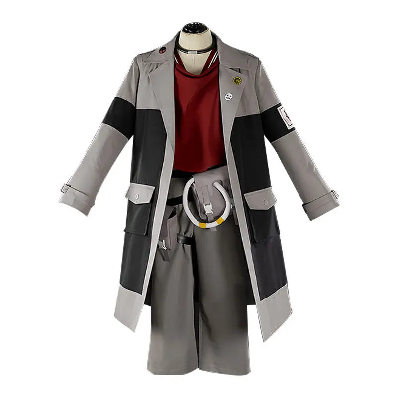 GACHIAKUTA Anime Ludo Enjin Zanka Riyo Reaper Cosplay With Four Characters Clothes And Four Wigs Cosplay Costume Anime Full Suit