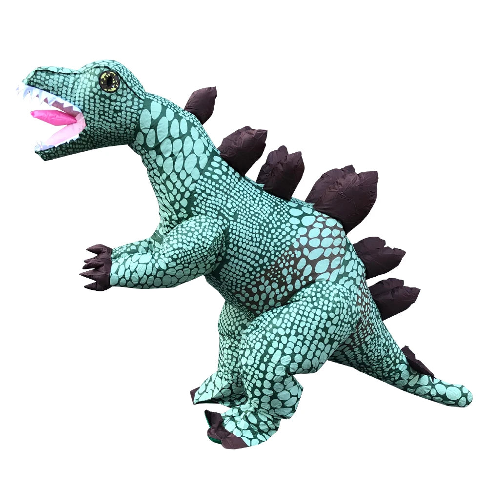 Cosplay T-REX Dinosaur Inflatable Costume Party Costumes Fancy Mascot Anime Halloween Costume For Adult Kids Dino Cartoon