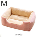 Plush Cat Bed Soft Cushion Pet Bed for Cats & Small Dogs