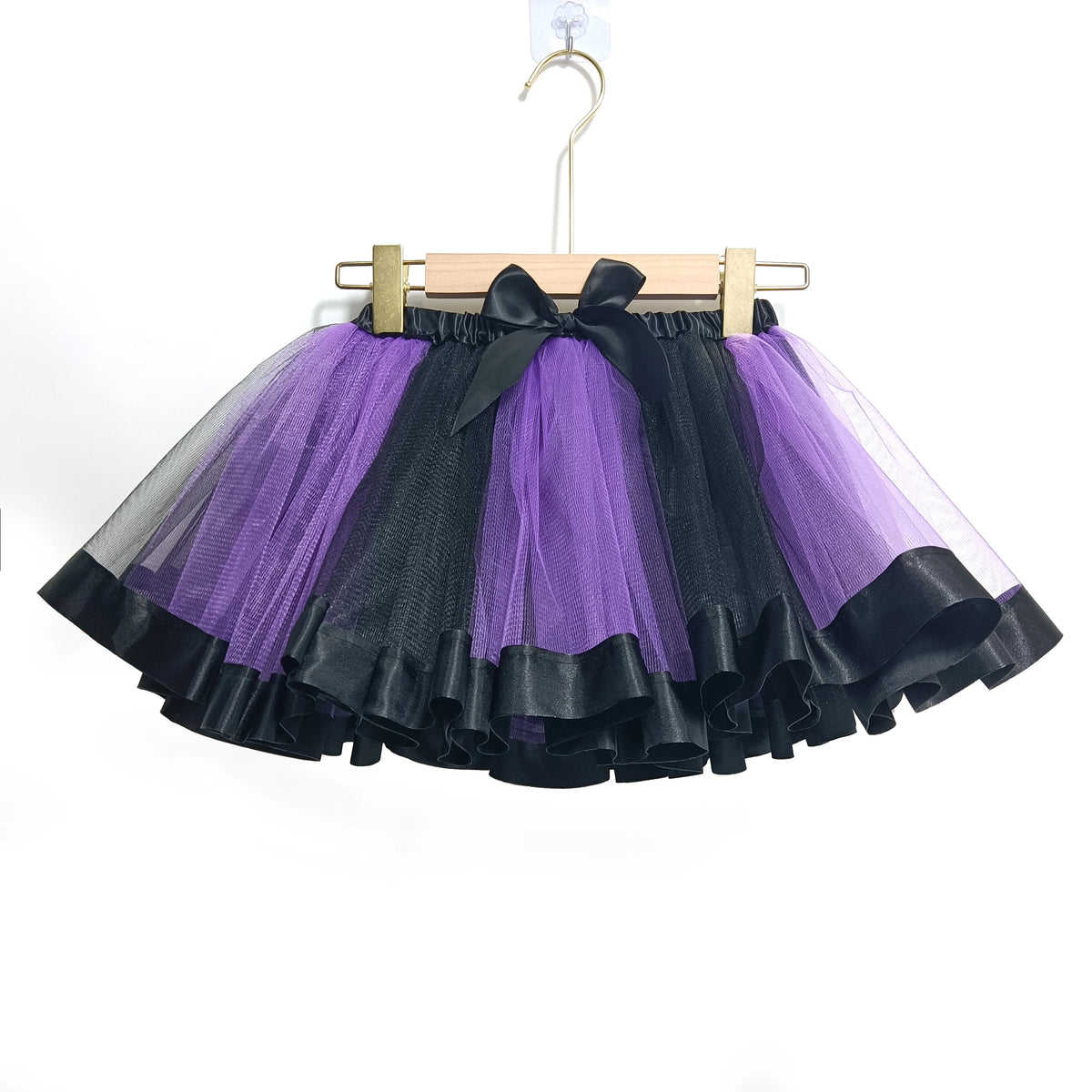 Girls' Halloween Witch Skirt Set Boasts a Breathable Ultra Soft Lining Ideal for Children's Parties