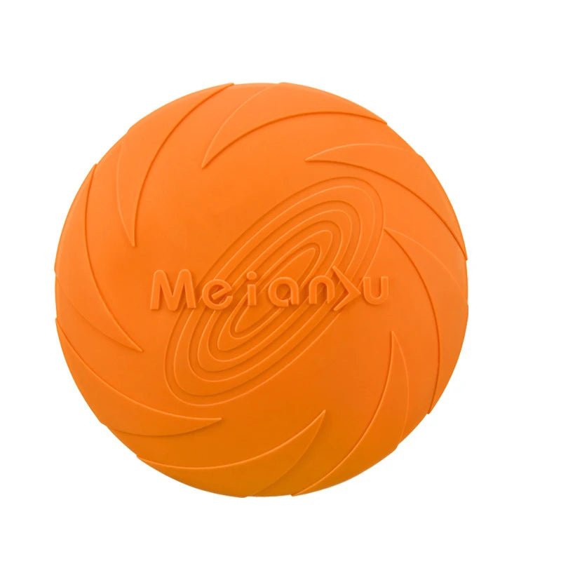 Dog Flying Disc – TPR Interactive Fetch Toy for Outdoor Play