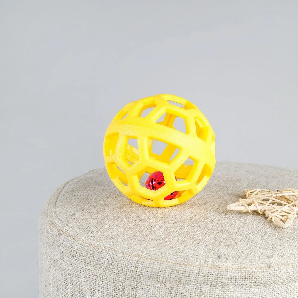 Dog Chew Ball – Rubber Teeth Cleaning Toy for Dogs