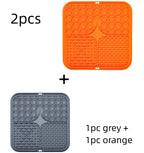 Pet Lick Silicone Mat for Dogs Pet Slow Food Plate Dog Bathing Distraction Silicone Dog Sucker Food Training Dog Feeder Supplies