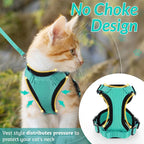 Cat Harness and Leash – Soft Adjustable Vest for Walking