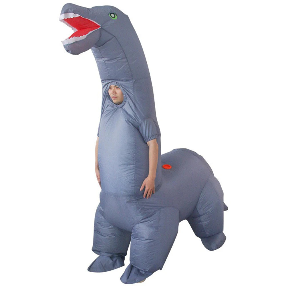 Full Coverage Dinosaur Horse Inflatable Suit Adult Wear Animal Cartoon Doll Costume Halloween Cosplay Clothing Prop