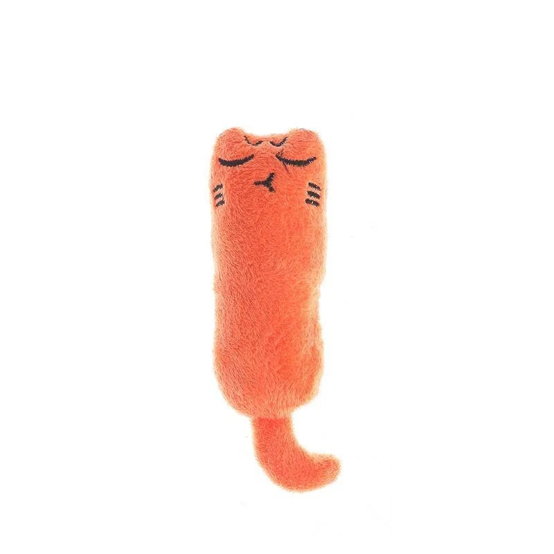 Catnip Cat Toy Plush Rustle Sound Toy for Kittens & Cats