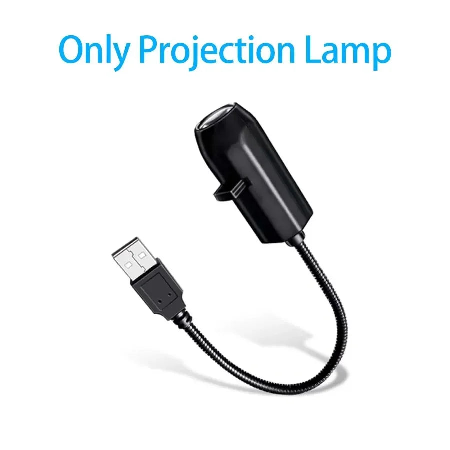 5V USB Direct Insertion Projection Light Planet/Halloween Replacement Light Ceiling Projection Light For indoor decoration gifts
