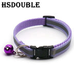 Reflective Cat Collar with Bell, Adjustable Breakaway 2-Pack