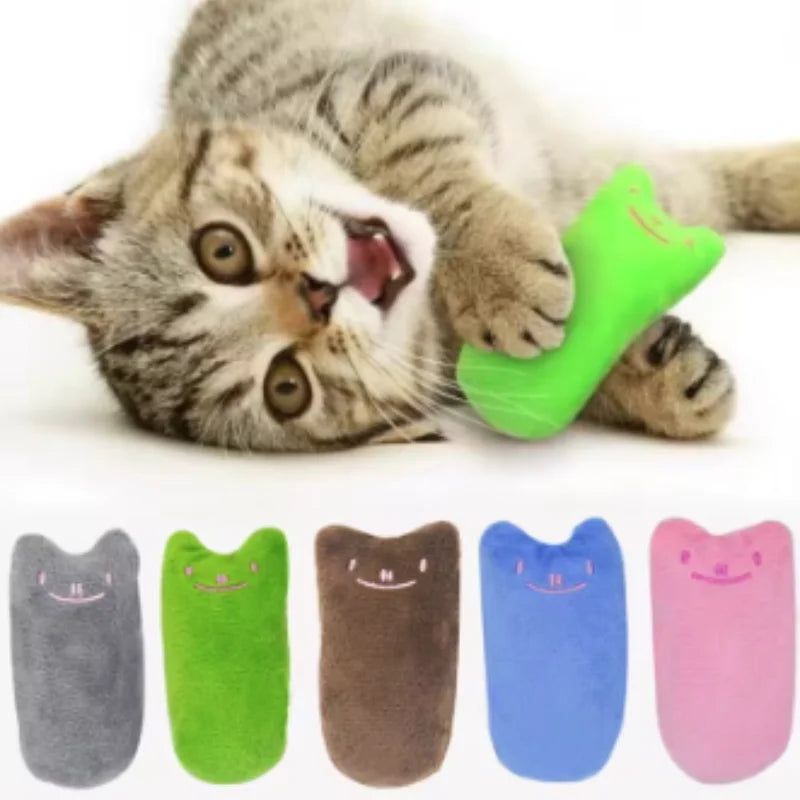 Catnip Cat Toy Plush Interactive Chew Toy for Kittens and Adult Cats