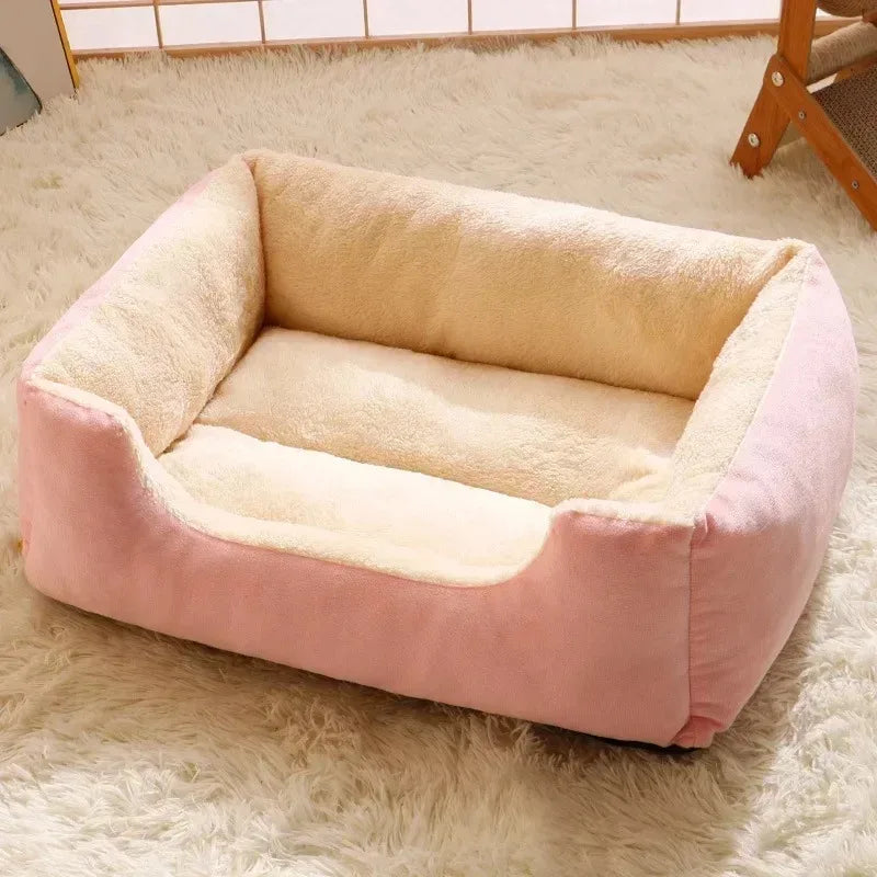 Plush Cat Bed – Cozy Soft Bed for Cats and Kittens
