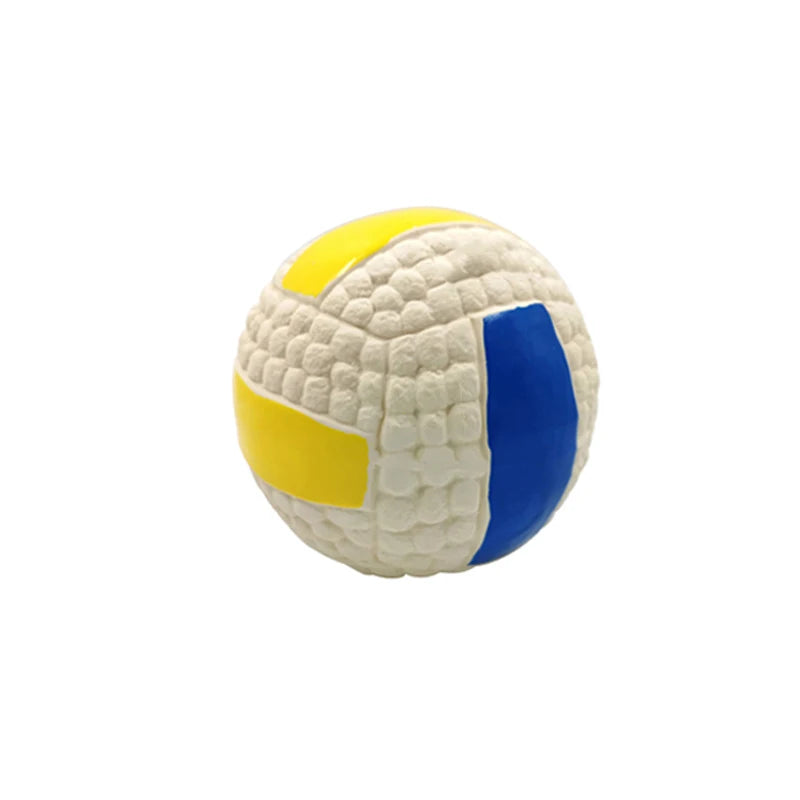 Squeaky Dog Ball, Rubber Interactive Chew & Training Toy