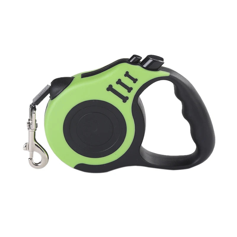 Retractable Dog Leash, 3M 5M Nylon Lead for Dogs & Cats