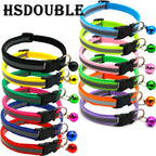 Reflective Cat Collar with Bell, Adjustable Breakaway 2-Pack