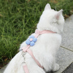 Cat Harness and Leash Set – Adjustable Breathable Vest