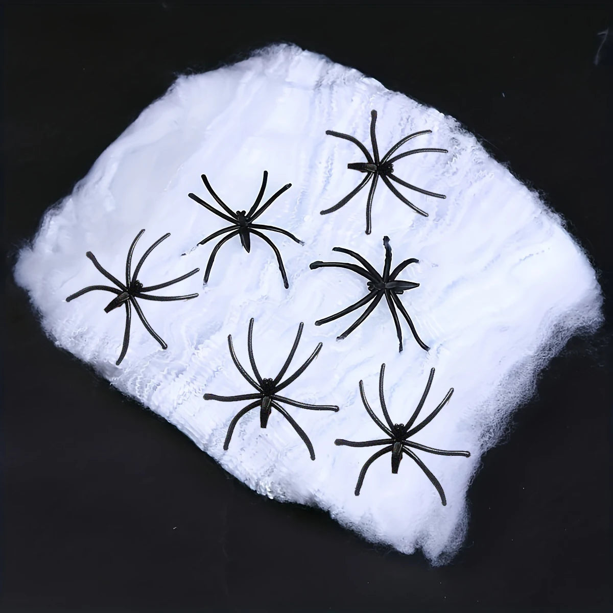 120-35 sqft Spider Webs Halloween Decorations Bonus with Fake Spiders for Halloween Indoor and Outdoor Party Supplies