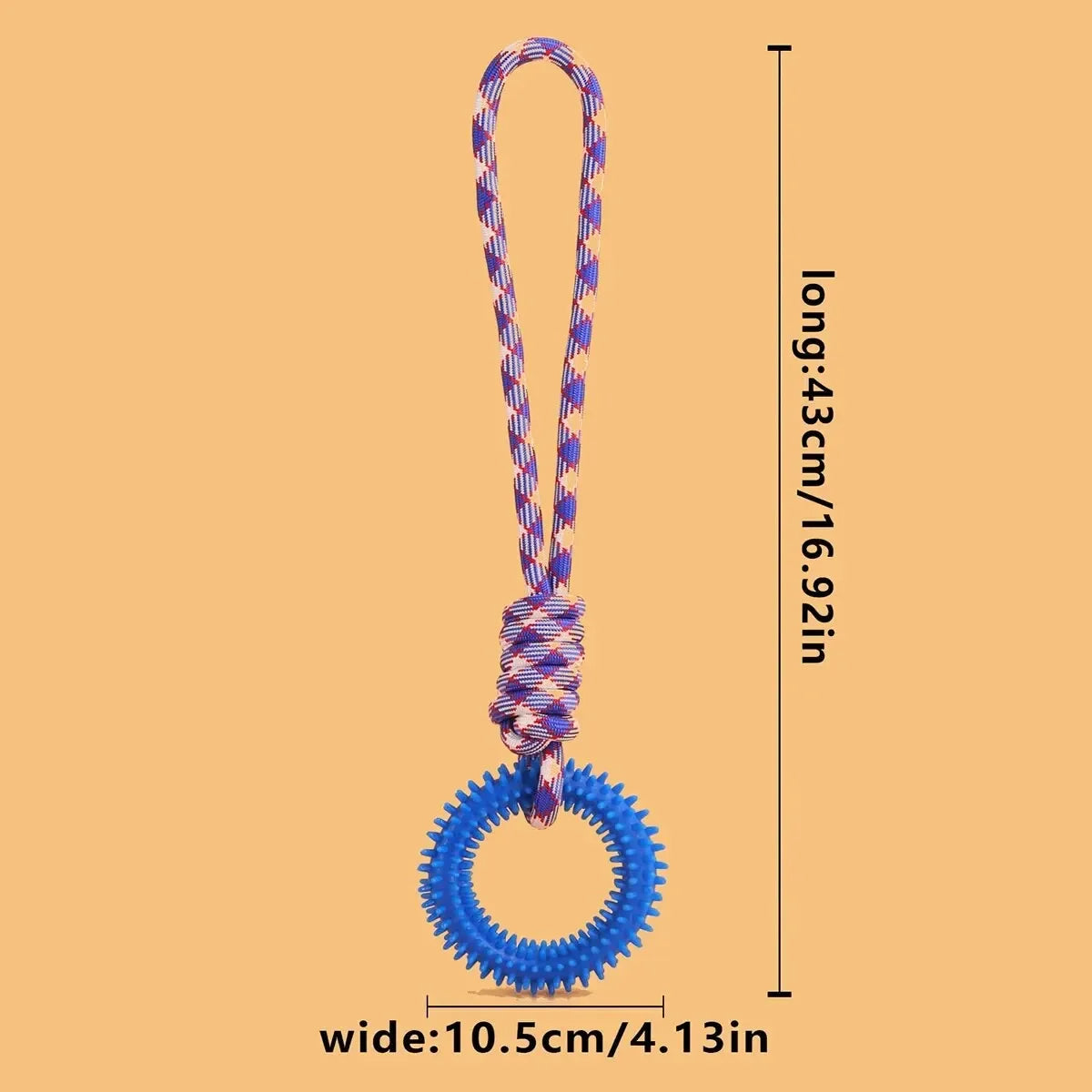 Dog Chew Toys – Durable Rubber Dental Toy for Dogs