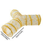 Cat Tunnel Foldable Cloth Interactive Play Toy for Kittens